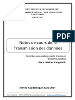 Cours de Transmission de Données