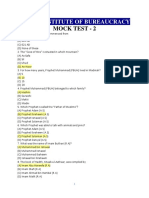 MPT Mock Test 2 CSS