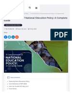 5 Core Elements of National Education Policy