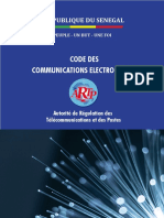 Code Des Communications Électroniques Version Final