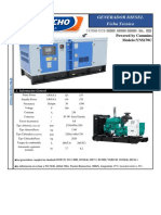 Generador Diesel Ficha Técnica: Powered by Cummins Modelo:YNS170C