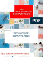 Tema 2 - Regimen Aduanero de Importacion