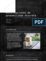 Unidad 2 Distribuciones de Probabilidad Discreta