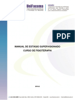 Manual de Estágio Do Curso de Fisioterapia