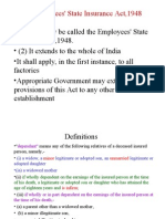 The Employees' State Insurance Act, 1948