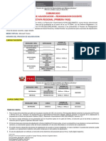 Comunicado Adjudicacion