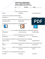 Practice Worksheet - Class 5 (CH 2, CH 3)