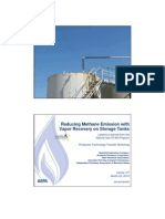 Reducing Methane Emission With Vapor Recovery On Storage Tanks