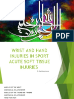 04 Wrist and Hand Injuries in Sport Acute Soft Tissue Injuries