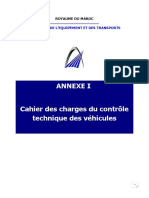 CDC Annexé de Controle Technique