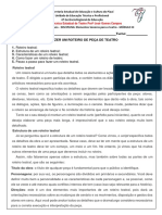 Como Fazer Um Roteiro de Peça de Teatro