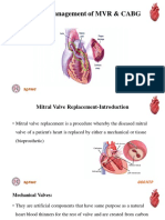 MVR Cabg