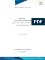 Fase 3 - Plantear La Idea de Negocio - Entrega de La Actividad