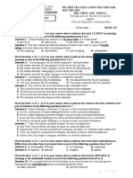 Đề Kscl Đầu Năm 12 Ptdl Hermann Gmeiner