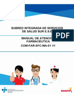 Manual de Atención Farmacéutica Subred Sur de Salud