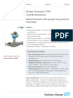 Endress-Hauser Proline Promass F 200 8F2B PT