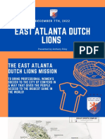 East Atlanta Dutch Lions Presentation