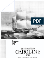 (Anatomy of The Ship) - The Royal Yacht Caroline 1749