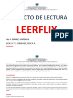 Proyecto de Lectura Leerflix