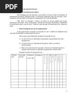 Aula 3 - Planos de Manutenção Industrial