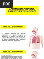 A. Respiratorio - Fisiologia Respiratorio