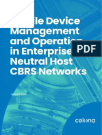 MDM For Neutral Host Networks