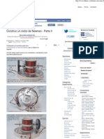 Construir Un Motor de Newman - Parte II - Ikkaro