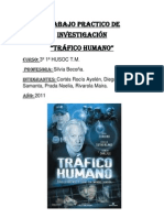 Trabajo Practico TRAFICO HUMANO