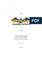 Batman Arkham Knights Fan Script by Jarol Tilap De8da3a