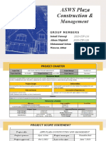 ASWS Plaza Construction &: Management