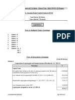 Capital Gain and IFOS - Solution