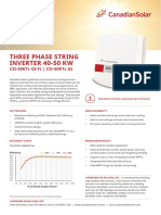 Datasheet - Canadian CSI-50KTL-GI - CCR - MT