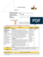 Lunes B - Sesion - Conocemos Las Regiones Del Perú