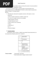 Lógica Proposicional Clase