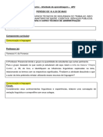 Encontro 3 - Atividade de Aprendizagem e Fórum - Núcleo Comum - 16 A 20 de Maio