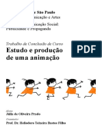 Estudo e Produção de Uma Animação