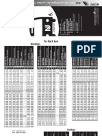 To Fort Lee: Weekdays Saturdays