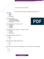 Class 8 Maths Chapter 4 Practical Geometry MCQs