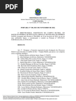 PORTARIA #380 - 2022 - Revoga Portaria Nº 304, de 30.08.2022 e Designa Comissão de Divulgação Dos Processos Seletivos de Discentes