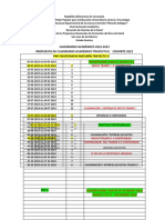 Propuesta Calendario Academico Trayecto II Cohorte 2022