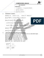 Sheet - 01 - Compound Angle