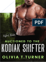 Auctioned To The Kodiak Shifter English