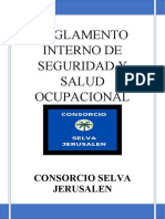 Reglamento Interno de Seguridad y Salud