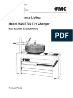 FMC 7600 & 7700 Parts