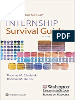 Thomas M. de Fer Thomas Ciesielski The Washington Manual Internship Survival Guide 2019