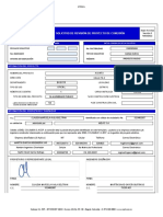 Formato de Solicitud de Revisión de Proyecto de Conexión