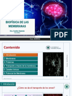 Clase 5 - Biof de Las Membranas 2022ii Alumno