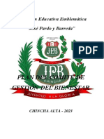 Plan de Comite de Gestión Del Bienestar JPB 2023