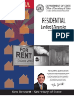 Residential: Landlord & Tenant Act