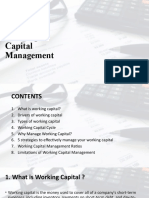 Working Capital Management